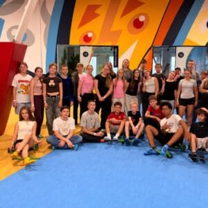 7.klase Skypark aktivitātēs
